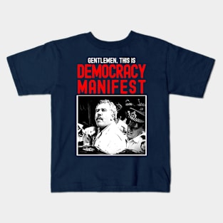Democracy Manifest - Retro Kids T-Shirt